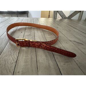 Mens  Joel Varjaques Maeni Belt Genuine Crocidile Belt Size 100